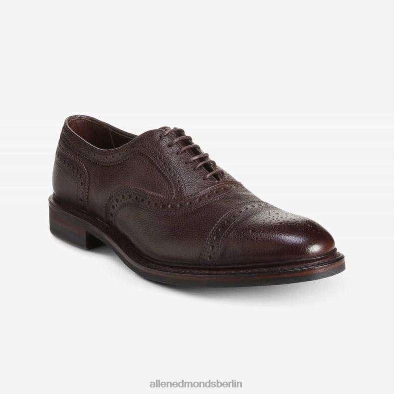 Allen Edmonds braunes Korn Männer Strandmok wetterfester Oxford mit Dainite-Gummisohle 82J2T11