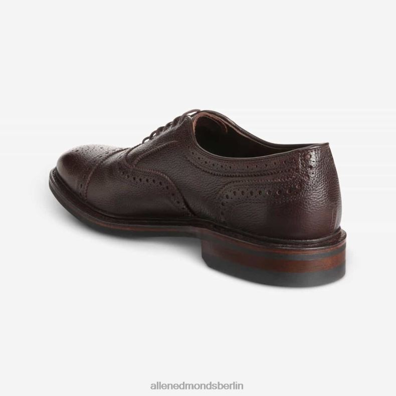 Allen Edmonds braunes Korn Männer Strandmok wetterfester Oxford mit Dainite-Gummisohle 82J2T11