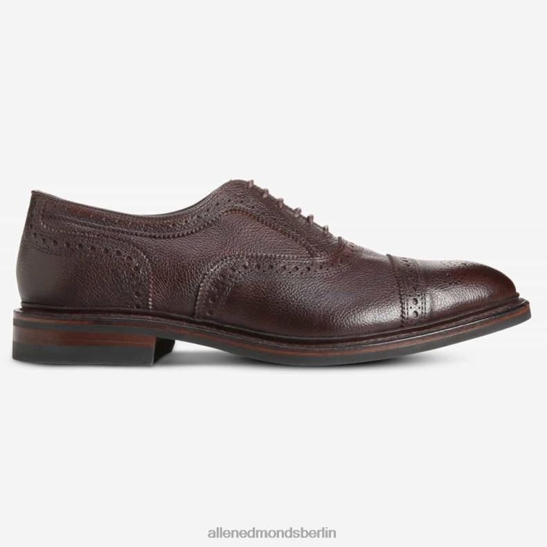 Allen Edmonds braunes Korn Männer Strandmok wetterfester Oxford mit Dainite-Gummisohle 82J2T11