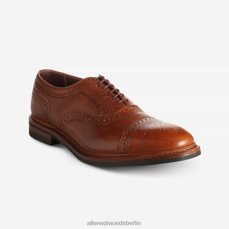 Allen Edmonds braunes Korn Männer Strandmok wetterfester Oxford mit Dainite-Gummisohle 82J2T233