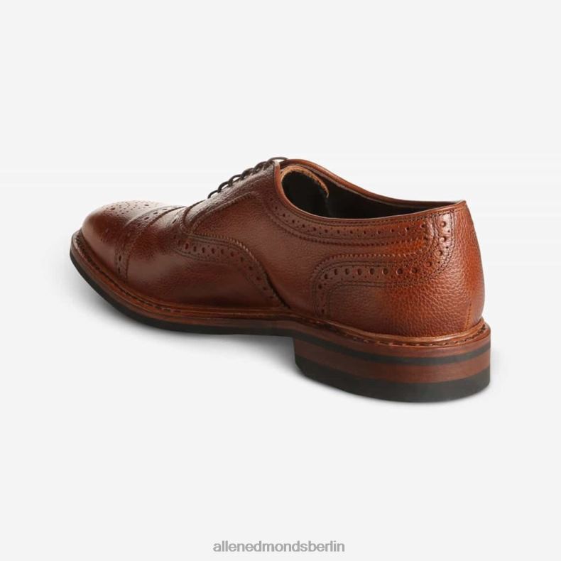 Allen Edmonds braunes Korn Männer Strandmok wetterfester Oxford mit Dainite-Gummisohle 82J2T233