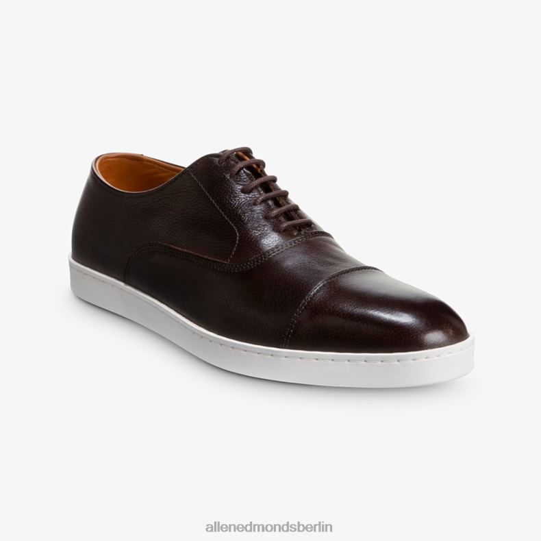Allen Edmonds dunkelbraune Maserung Männer Park Avenue Oxford-Kleid-Sneaker 82J2T251