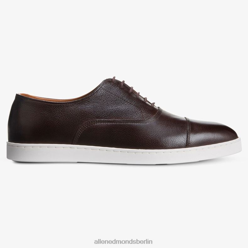 Allen Edmonds dunkelbraune Maserung Männer Park Avenue Oxford-Kleid-Sneaker 82J2T251