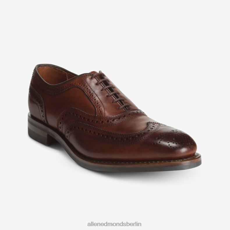 Allen Edmonds dunkles Chili Männer Mcallister Wingtip Oxford-Kleiderschuh mit Dainite-Sohle 82J2T59