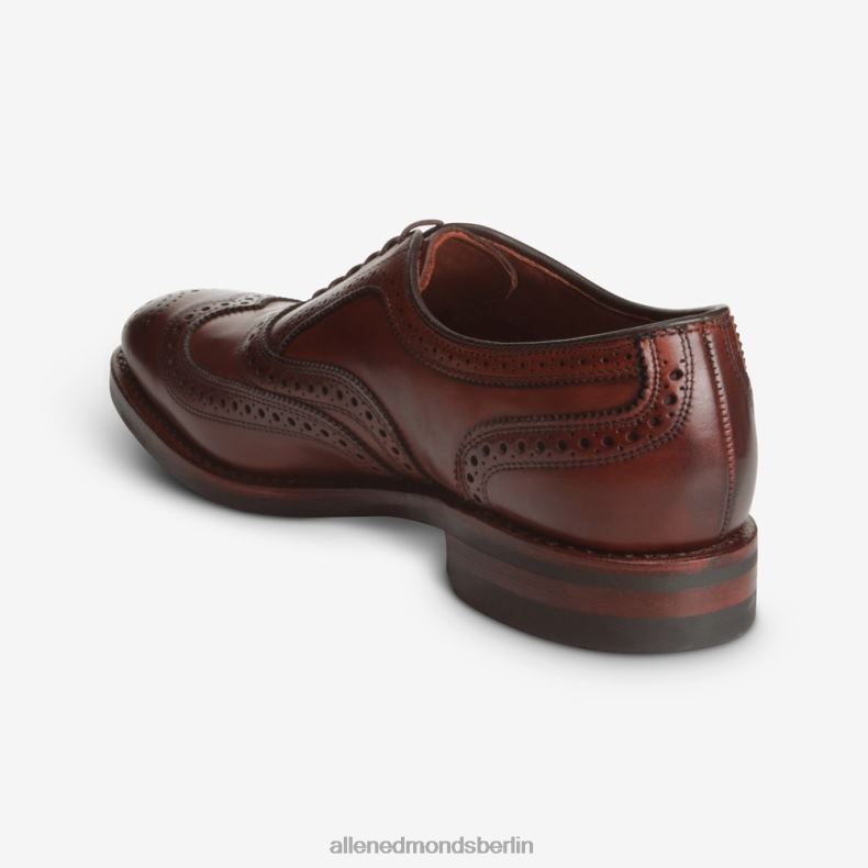 Allen Edmonds dunkles Chili Männer Mcallister Wingtip Oxford-Kleiderschuh mit Dainite-Sohle 82J2T59
