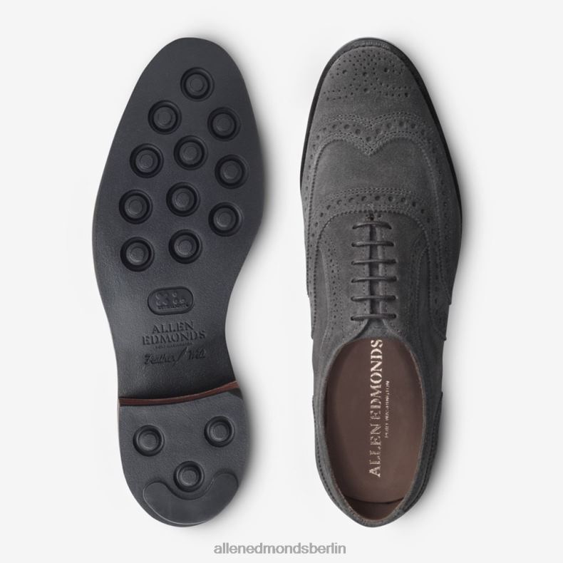Allen Edmonds grau Männer Neumok Wildleder Wingtip Oxford 82J2T442