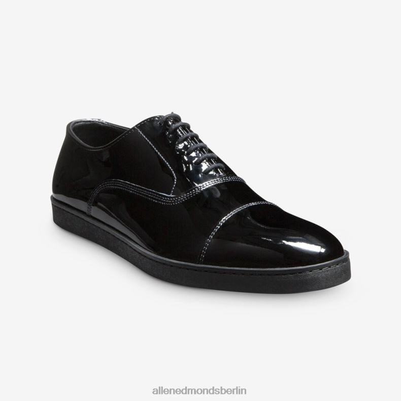 Allen Edmonds schwarzes Lackleder Männer Park Avenue Oxford-Kleid-Sneaker 82J2T26