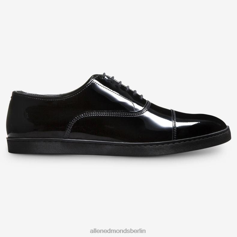 Allen Edmonds schwarzes Lackleder Männer Park Avenue Oxford-Kleid-Sneaker 82J2T26