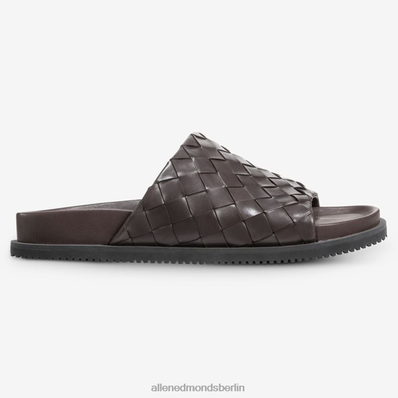 Allen Edmonds dunkelbraun Männer Del Mar gewebte Sandale 82J2T460