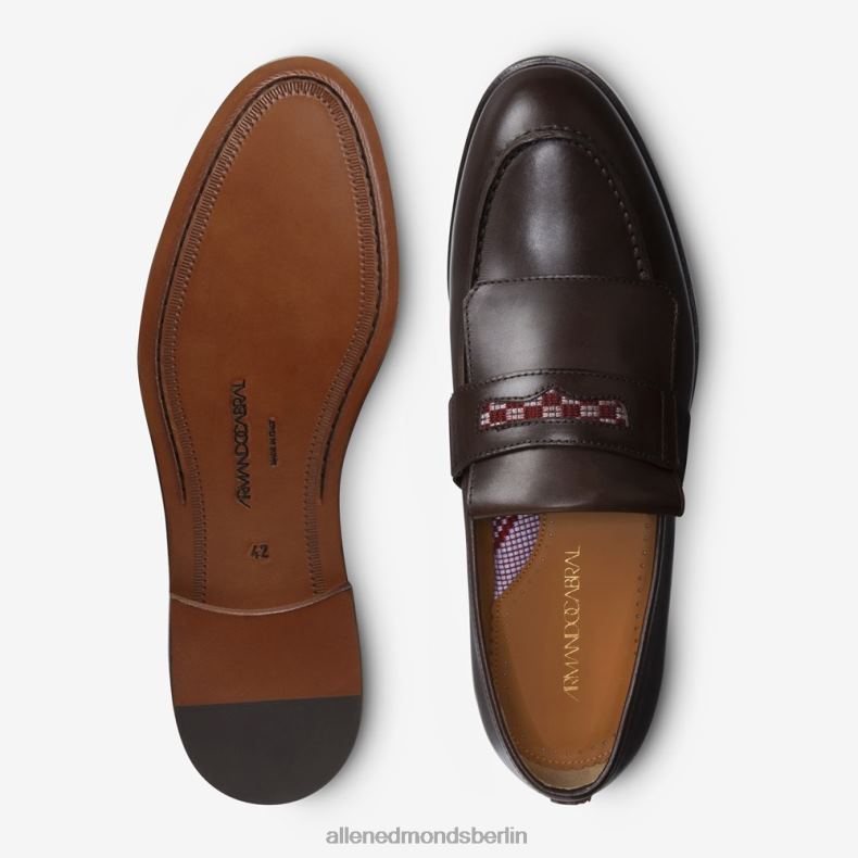 Allen Edmonds Cognac Männer Bissau Dress Loafer von Armando Cabral 82J2T126