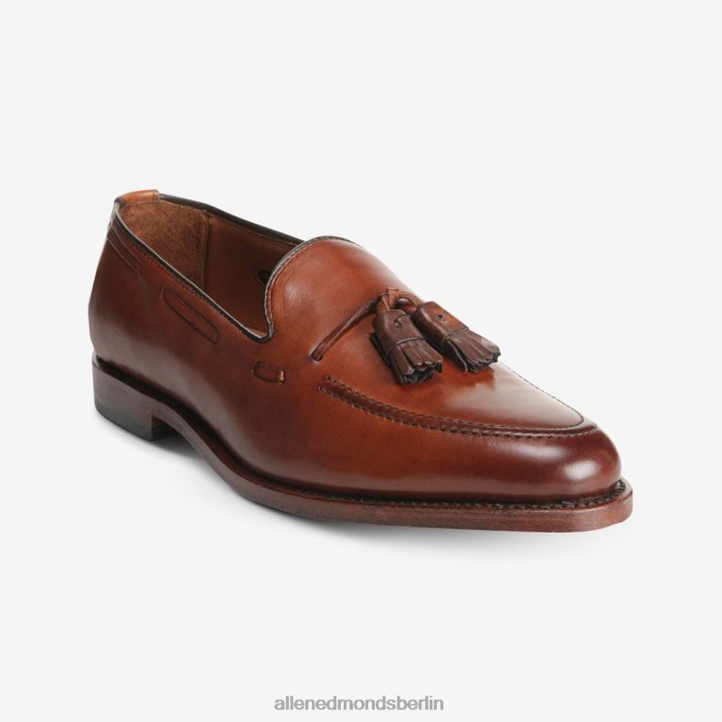 Allen Edmonds dunkles Chili Männer Grayson-Quasten-Loafer 82J2T332