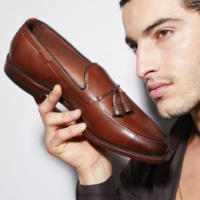 Allen Edmonds dunkles Chili Männer Grayson-Quasten-Loafer 82J2T332