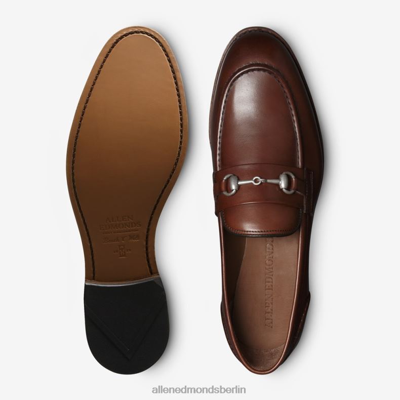 Allen Edmonds Chili-Leder Männer Randolph Bit Loafer 82J2T189
