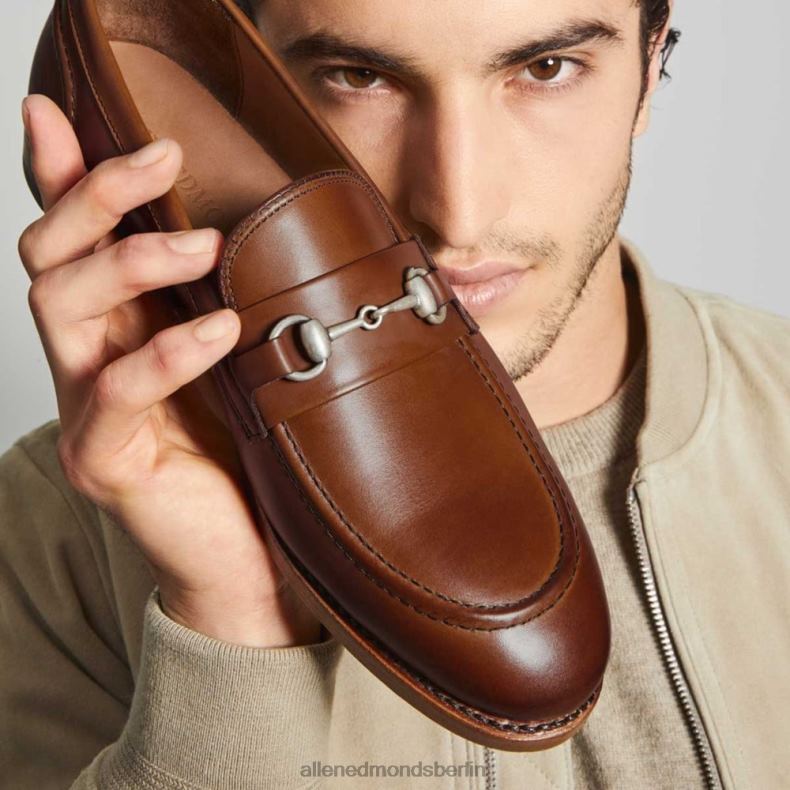 Allen Edmonds Chili-Leder Männer Randolph Bit Loafer 82J2T189