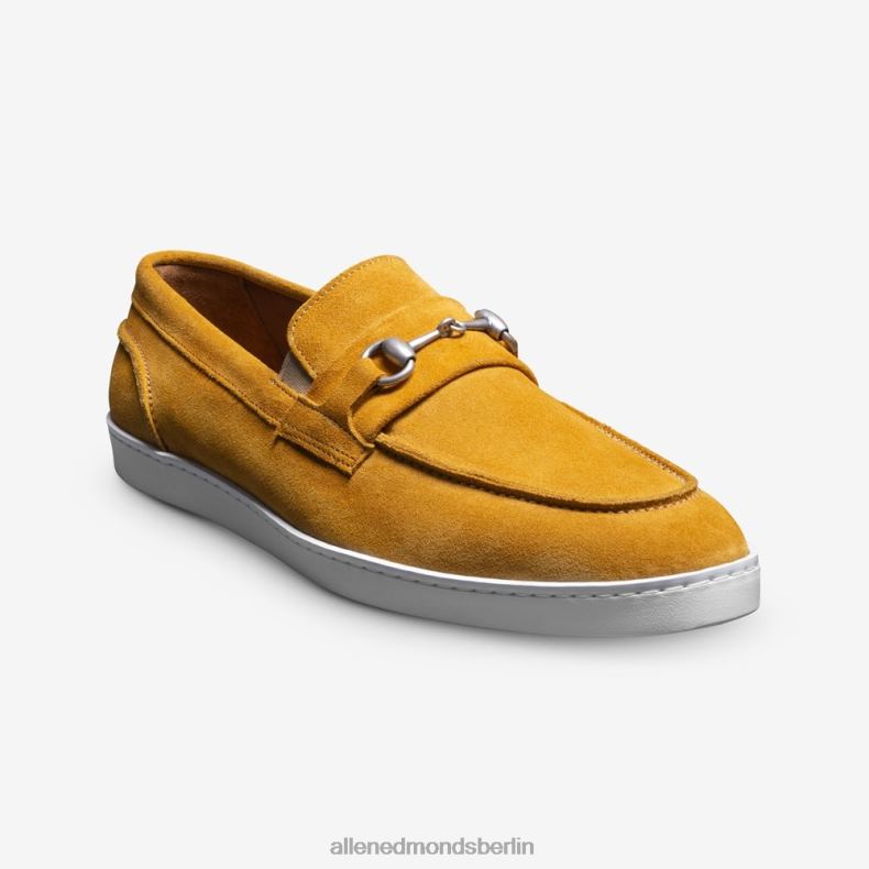 Allen Edmonds gelbes Wildleder Männer Randolph Bit Slip-On-Sneaker 82J2T203