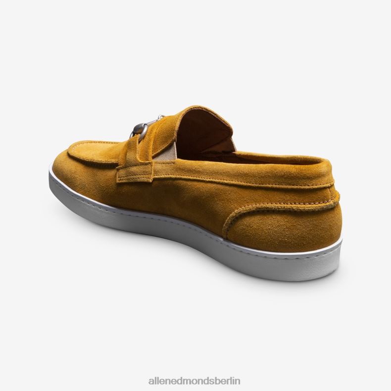 Allen Edmonds gelbes Wildleder Männer Randolph Bit Slip-On-Sneaker 82J2T203