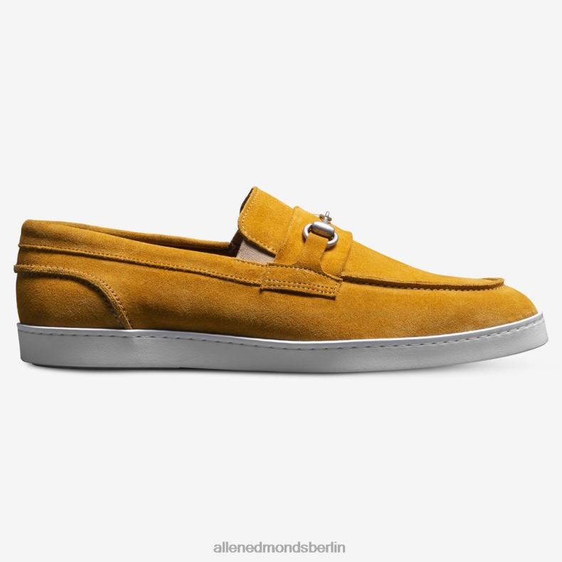 Allen Edmonds gelbes Wildleder Männer Randolph Bit Slip-On-Sneaker 82J2T203