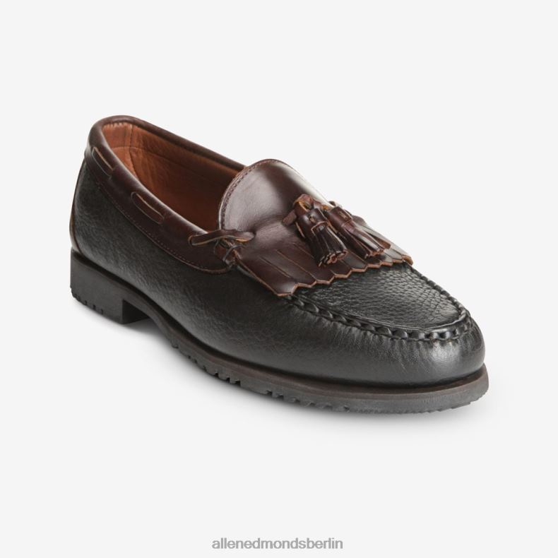 Allen Edmonds Schwarz Braun Männer Nashua-Loafer mit Quasten 82J2T440