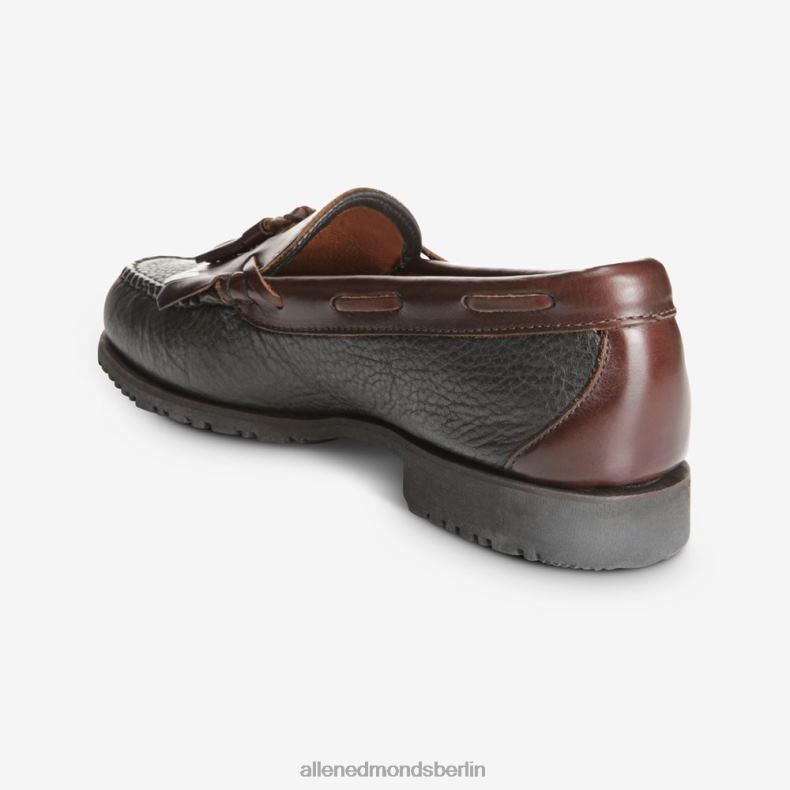 Allen Edmonds Schwarz Braun Männer Nashua-Loafer mit Quasten 82J2T440
