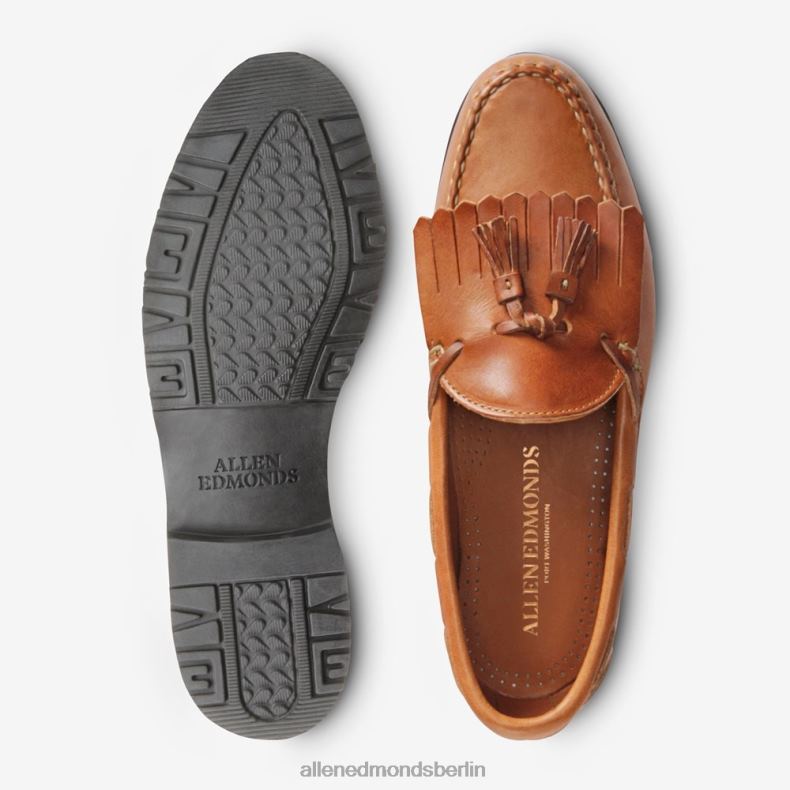 Allen Edmonds bräunen Männer Nashua-Loafer mit Quasten 82J2T100
