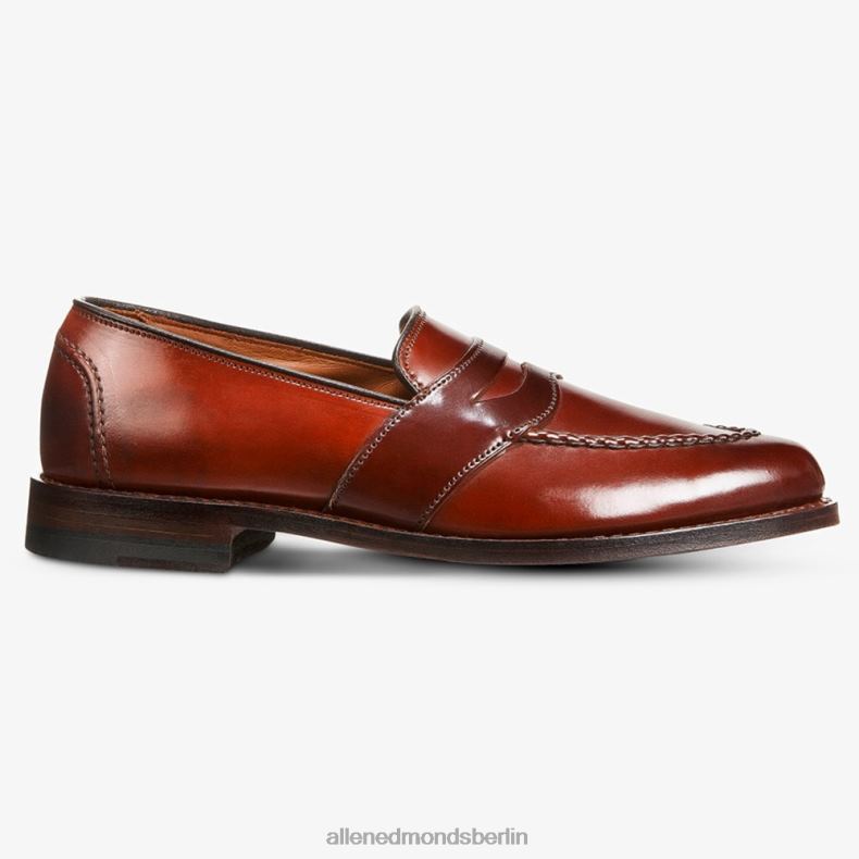Allen Edmonds Chili-Cordovan Männer Randolph Shell Cordovan Pennyloafer 82J2T302