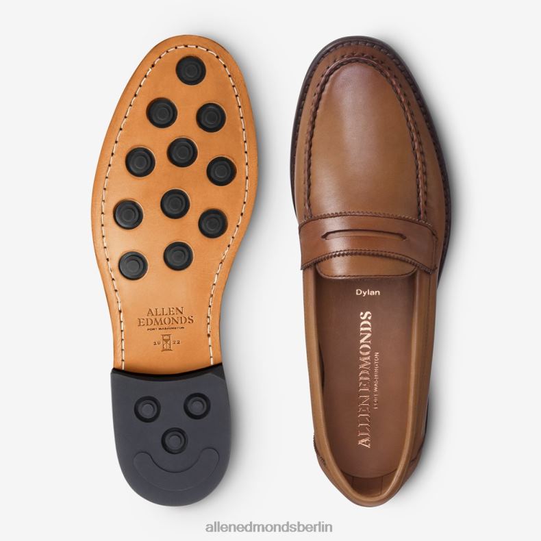 Allen Edmonds Walnussbraun Männer Dylan Pennyloafer 82J2T57