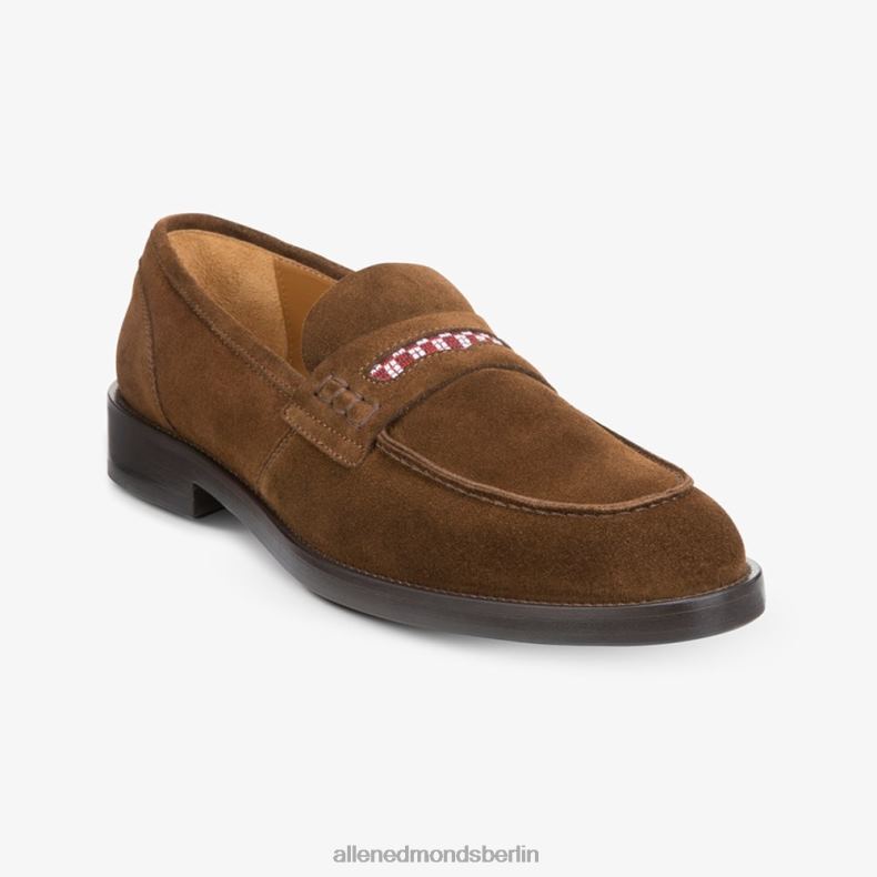 Allen Edmonds braun Männer Bolama-Pennyloafer aus Wildleder von Armando Cabral 82J2T125