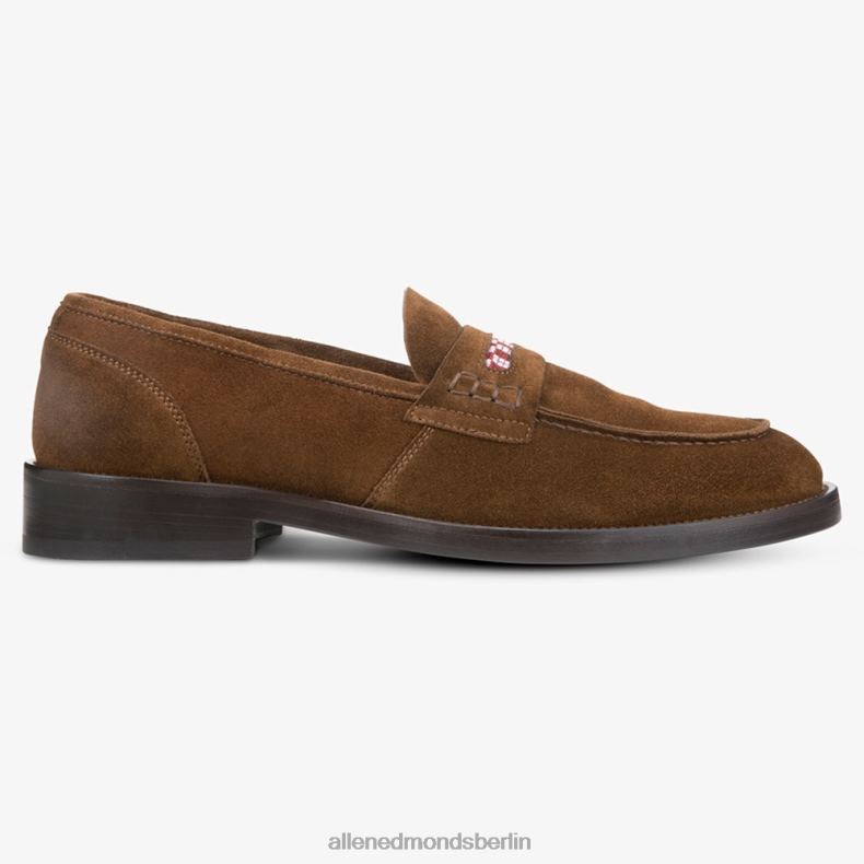 Allen Edmonds braun Männer Bolama-Pennyloafer aus Wildleder von Armando Cabral 82J2T125