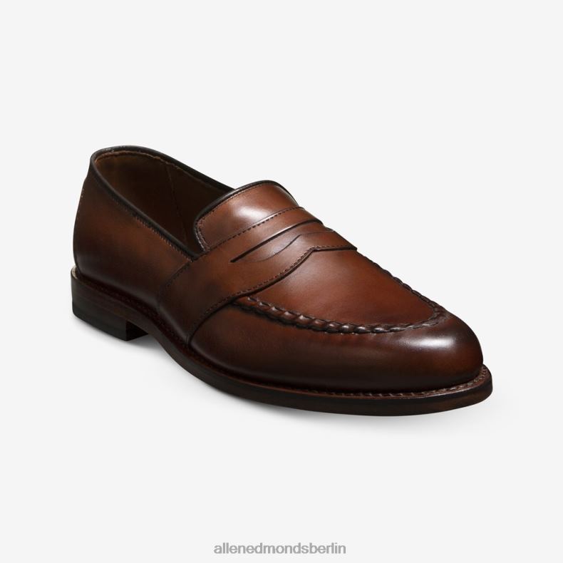 Allen Edmonds dunkles Chili Männer Randolph Penny Loafer 82J2T90