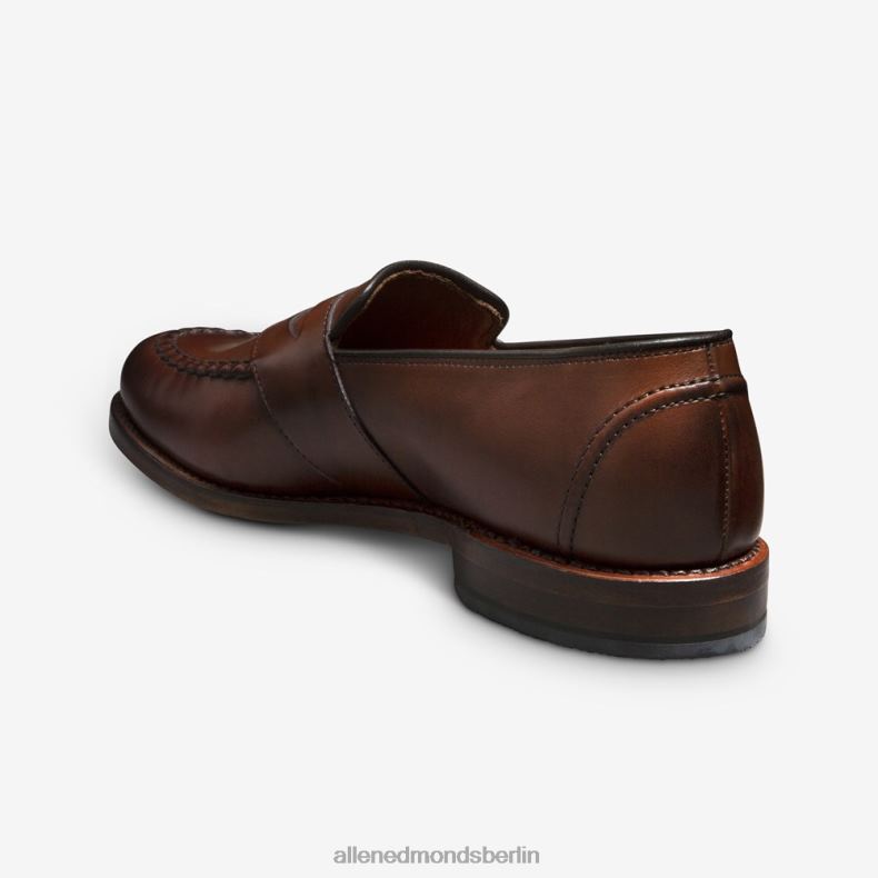 Allen Edmonds dunkles Chili Männer Randolph Penny Loafer 82J2T90
