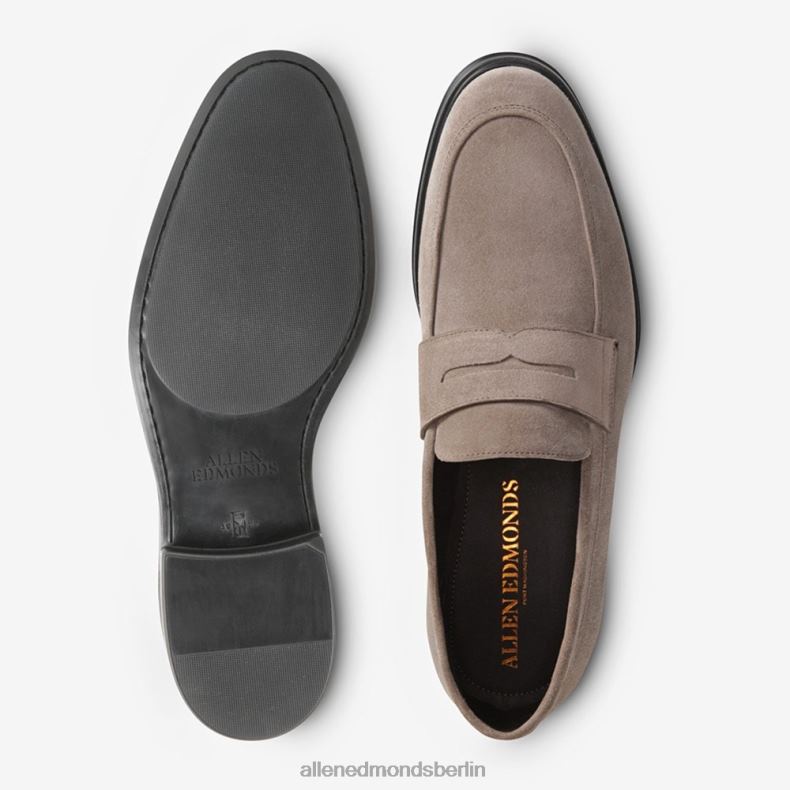 Allen Edmonds grau Männer Salerno-Pennyloafer aus Wildleder 82J2T99