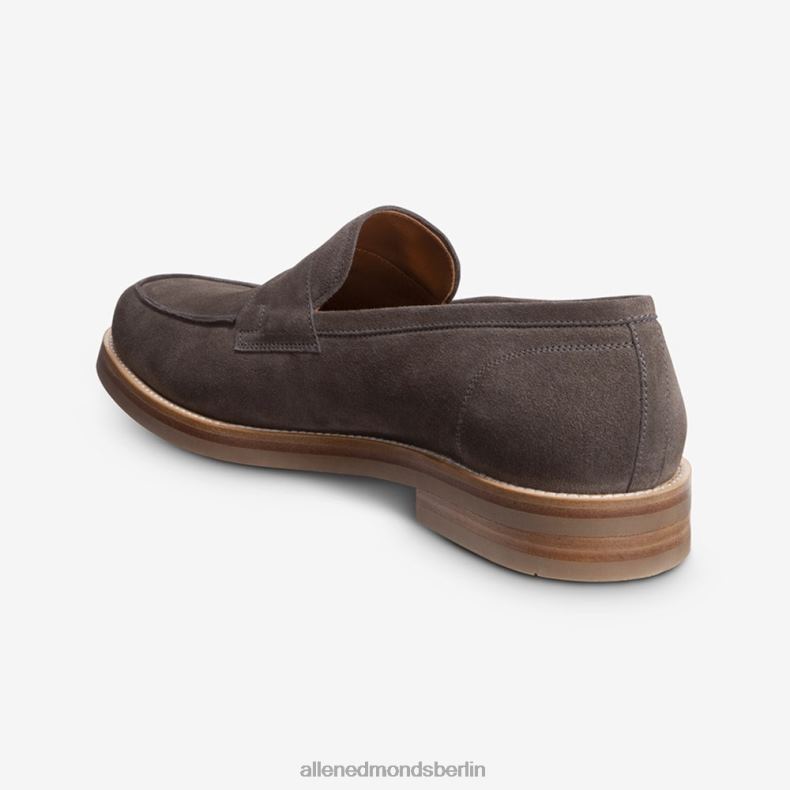 Allen Edmonds graues Wildleder Männer Newton Pennyloafer 82J2T383