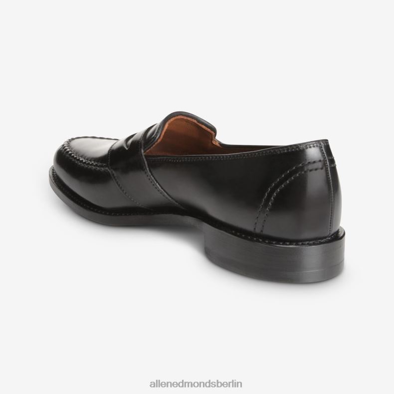 Allen Edmonds schwarzer Cordovan Männer Randolph Shell Cordovan Pennyloafer 82J2T34