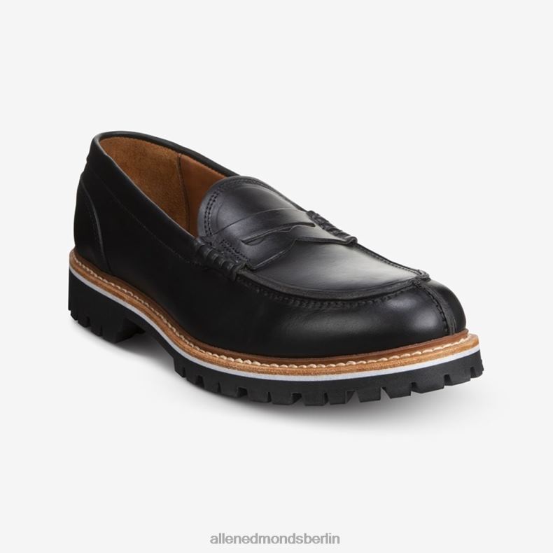 Allen Edmonds schwarzes Leder Männer Pennyloafer mit Freeport-Signatur 82J2T86