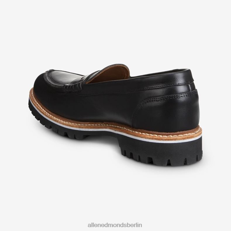 Allen Edmonds schwarzes Leder Männer Pennyloafer mit Freeport-Signatur 82J2T86