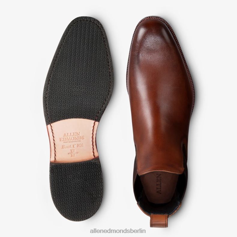Allen Edmonds Chili Männer Liverpool Chelsea-Stiefel 82J2T130
