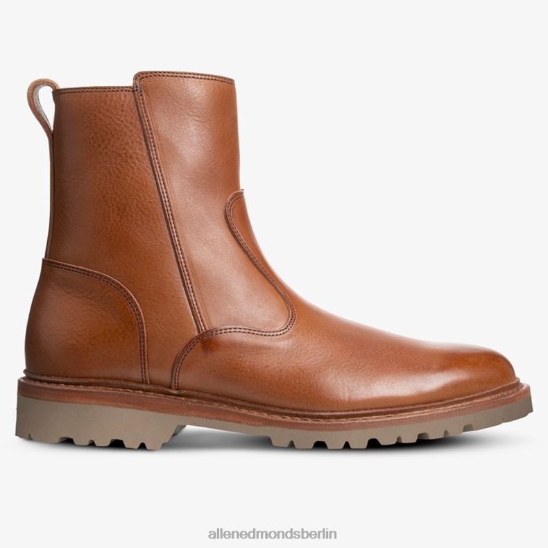 Allen Edmonds Cognac Männer Discovery Motorradstiefel 82J2T427