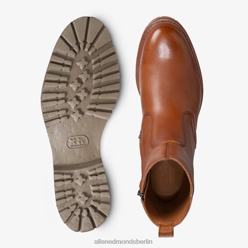 Allen Edmonds Cognac Männer Discovery Motorradstiefel 82J2T427