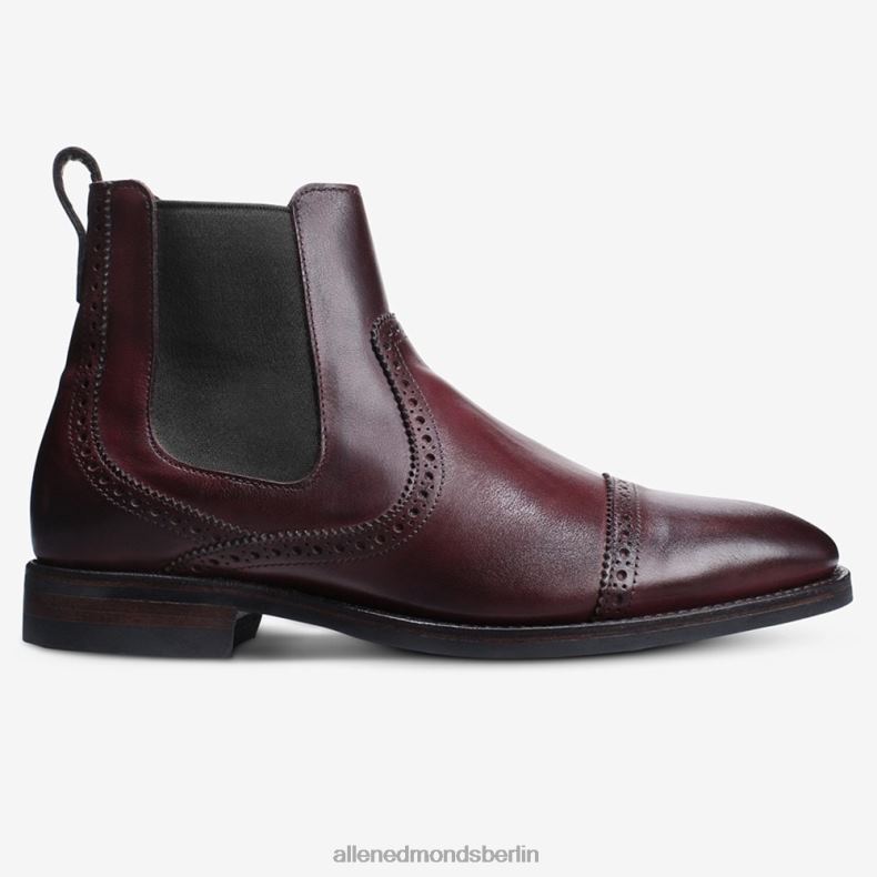 Allen Edmonds Merlot Männer Lombardischer Chelsea-Stiefel 82J2T475