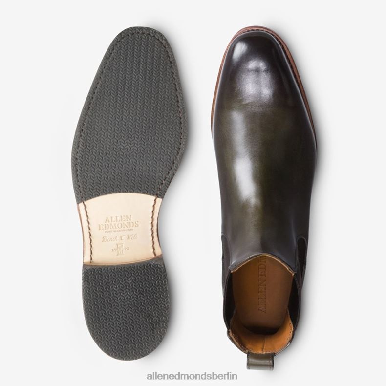 Allen Edmonds Olive Männer Liverpool Chelsea-Stiefel 82J2T104