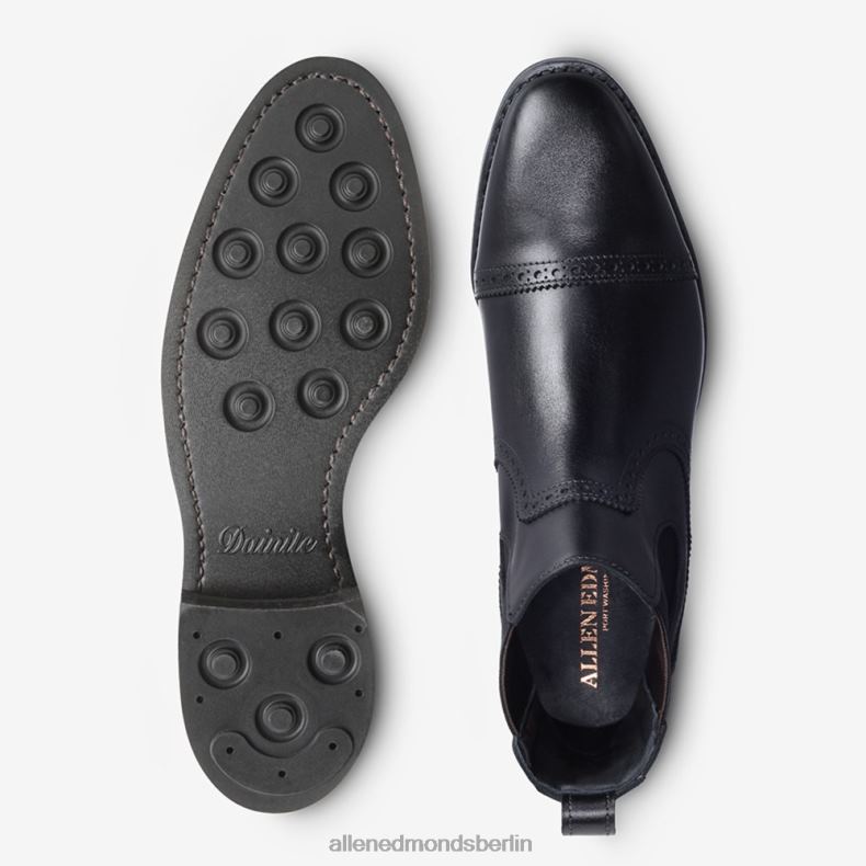 Allen Edmonds Schwarz Männer Lombardischer Chelsea-Stiefel 82J2T138