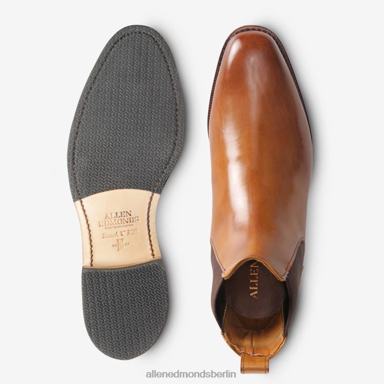 Allen Edmonds Walnussbraun Männer Liverpool Chelsea-Stiefel 82J2T466