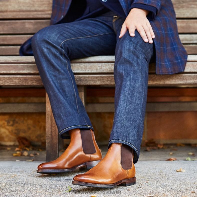 Allen Edmonds Walnussbraun Männer Liverpool Chelsea-Stiefel 82J2T466