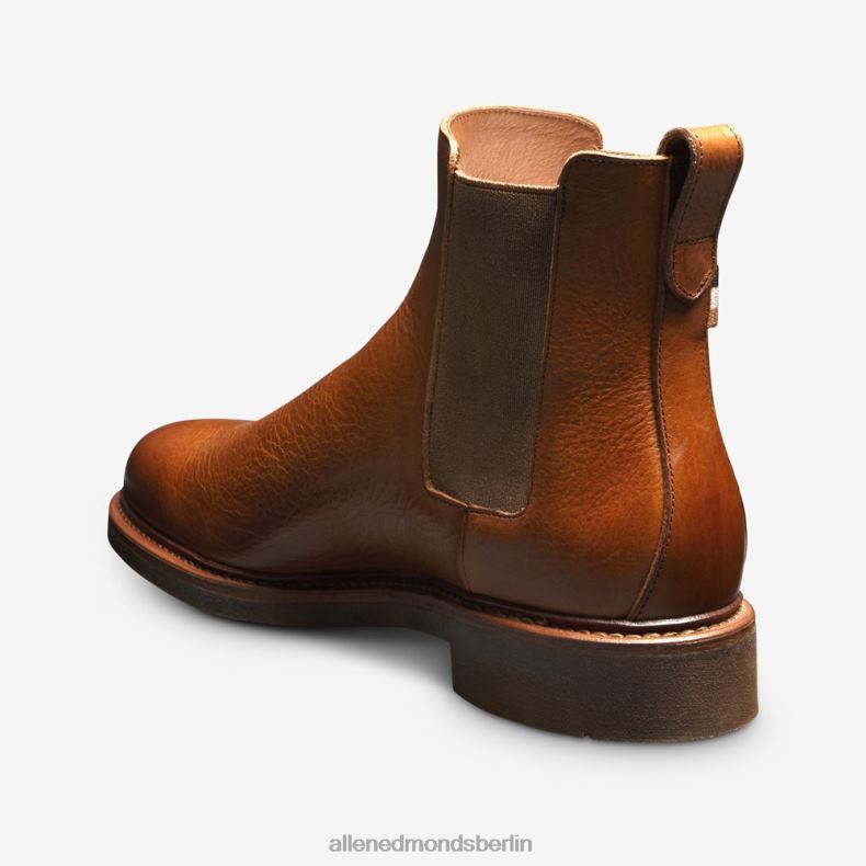 Allen Edmonds cognacfarbenes Leder Männer Denali Chelsea-Stiefel 82J2T362