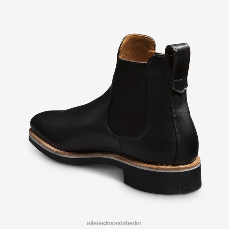 Allen Edmonds schwarzes Leder Männer Chelsea-Stiefel mit Liverpool-Signatur 82J2T50