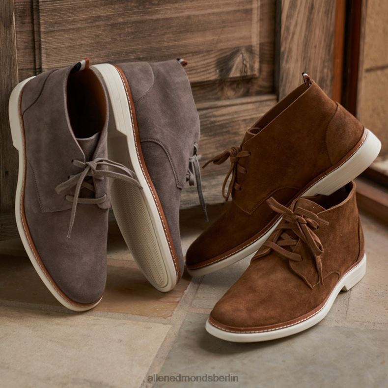 Allen Edmonds Zinngrau Männer Wilder Wildleder-Chukka 82J2T96