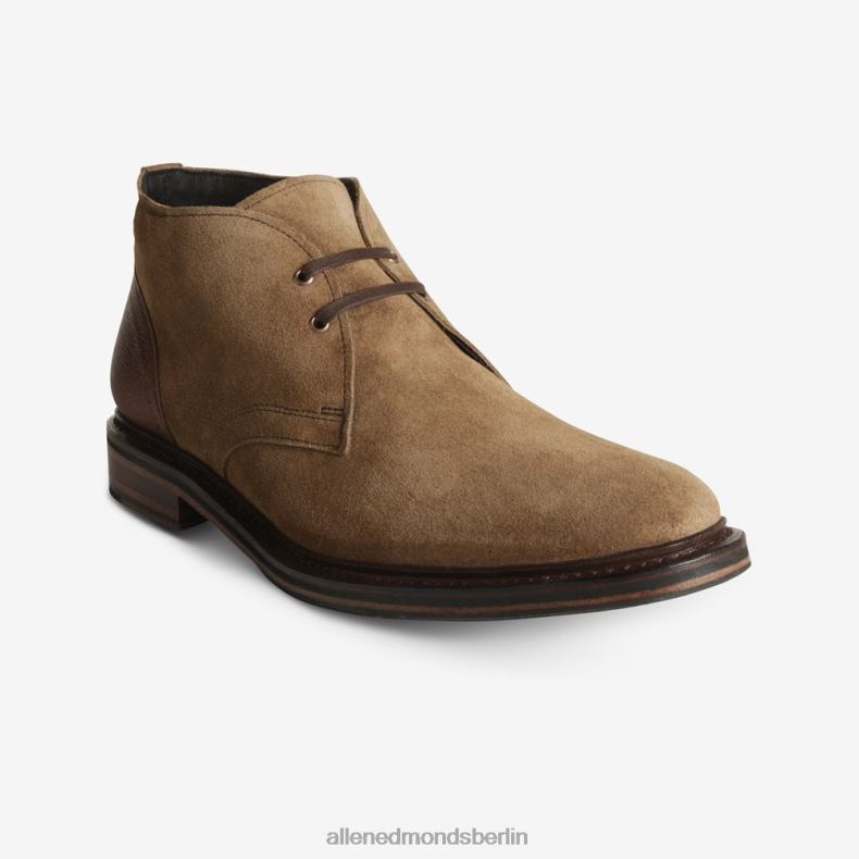 Allen Edmonds hellbraunes Wildleder Männer Cyrus Chukka-Stiefel 82J2T150