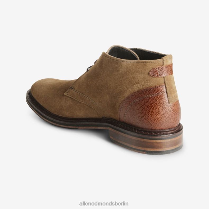 Allen Edmonds hellbraunes Wildleder Männer Cyrus Chukka-Stiefel 82J2T150