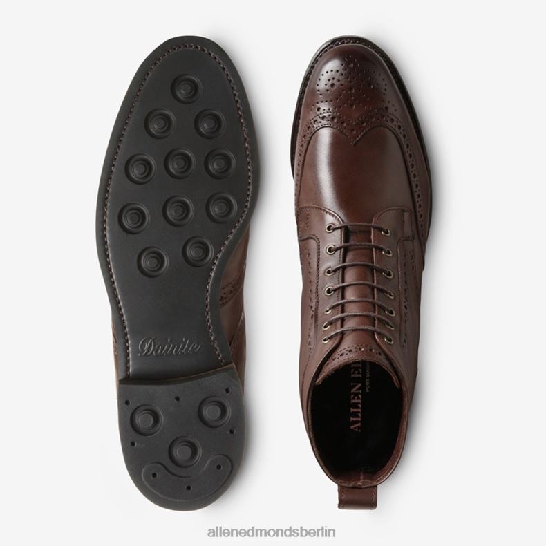 Allen Edmonds braun Männer Wetterfester Dalton-Anzugstiefel mit Dainite-Gummisohle 82J2T134