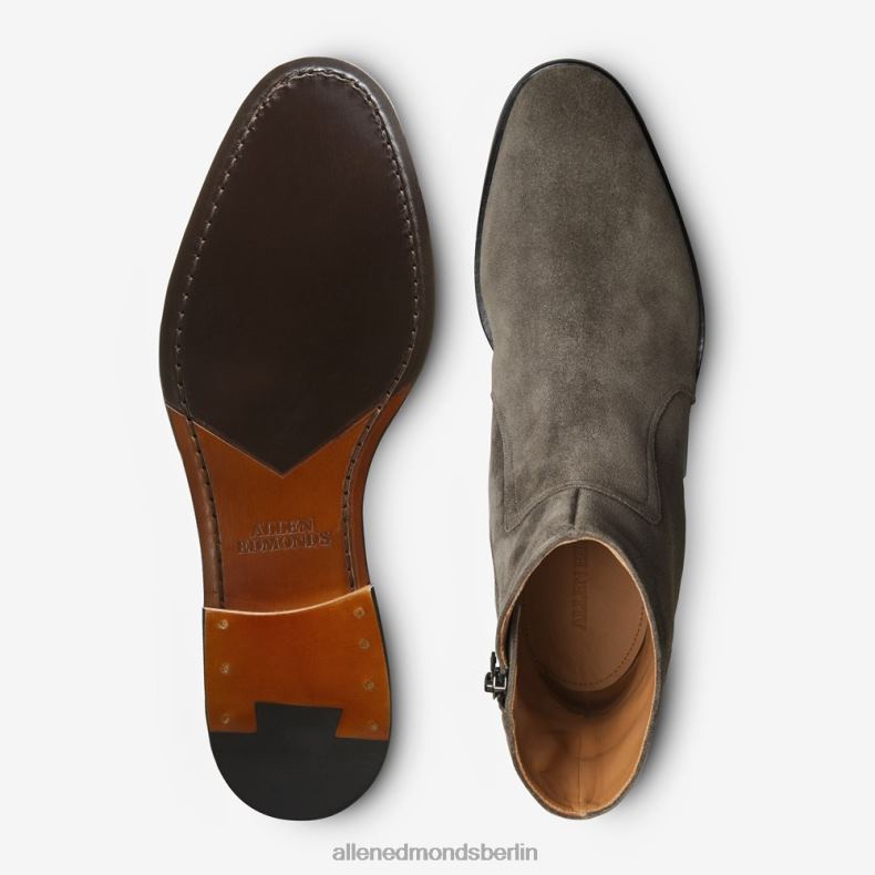 Allen Edmonds graues Wildleder Männer Siena-Reißverschlussstiefel 82J2T491